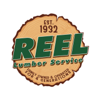 Reel Lumber Service Logo